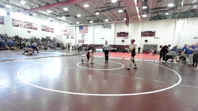 126 lbs Round Of 32 - Aiden Lazaro, St Joseph vs Beaudin Damboise, Northwestern