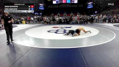 138 lbs Champ. Rd Of 128 - Noah Wuthnow, KS vs Odin Anschutz, NE