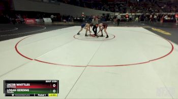 2A/1A-132 Semifinal - Logan Gerding, Toledo vs Jacob Whittles, Nestucca