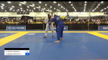 Ascene Daniel Jacques vs John Edward Simon III 2024 World Masters IBJJF Jiu-Jitsu Championship