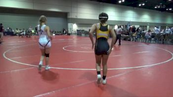 105 lbs Round 6 (8 Team) - Savanna Valle, Hernando Wrestling vs Daphne Pavnica, MXW Purple