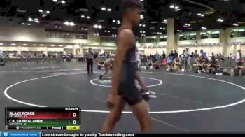 132 lbs Round 4 (10 Team) - Caleb Mcglamry, GA Misfits vs Blake Forke, STL White