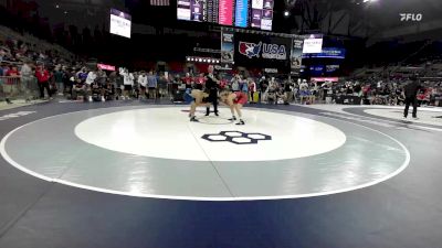 126 lbs Champ. Rd Of 128 - Gabriel Serros, NM vs Mikey Ruiz, TX