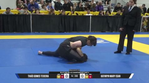 Kathryn Mary Egan vs Thaís Gomes Teixeira 2026 Pan IBJJF Jiu-Jitsu No-Gi Championship