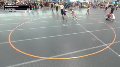 113 lbs Cons. Round 4 - Kenneth Placer, Eagle Empire vs Nick Meyers, Unattached
