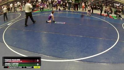 51 lbs Champ. Round 2 - Tadhg Maguire, Northside Wrestling Club vs Owen Carter, Southern Utah Elite