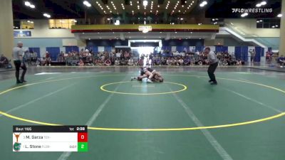 123 lbs Final - Mia Garza, Texas (W) vs Lauren Stone, Florida (W)