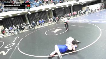 215 lbs Cons. Round 1 - Sebastian Mitchell, Unattached vs James McCormick, Unattached