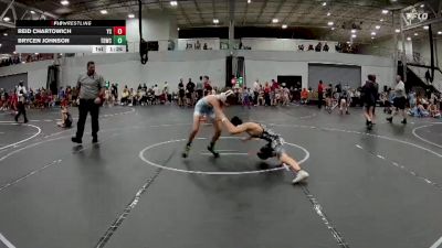 96 lbs Round 3 (6 Team) - Reid Chartowich, Yale Street vs Brycen Johnson, TDWC