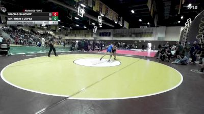 106 lbs Cons. Round 2 - Matthew J Lopez, Bishop Amat vs Hilcias Sanchez, South Bakersfield