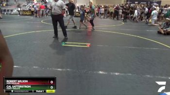 70 lbs 1st Place Match - Robert Wilson, Peer Pressure vs Cal Satterstrom, Funky Singlets