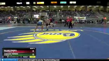 182 lbs Quarterfinals (8 Team) - Blaise Pindell, 4A Philomath vs Daevon Vereen, 4A Banks