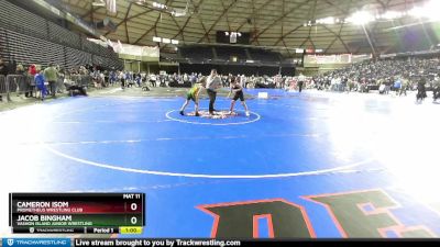 84 lbs Champ. Round 1 - Cameron Isom, Prometheus Wrestling Club vs Jacob Bingham, Vashon Island Junior Wrestling