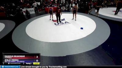 152 lbs Cons. Round 5 - Maximus DelBosque, California vs Emilio Medina, Beat The Streets - Los Angeles