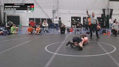 96 lbs Round 3 (6 Team) - Blaine Welsh, Revival 1 vs Anthony Saindon, Revival 2