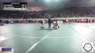 150 lbs Consi Of 64 #2 - Jett Kennedy, Perry vs Brett Simmons, Southmoore SaberCats Wrestling