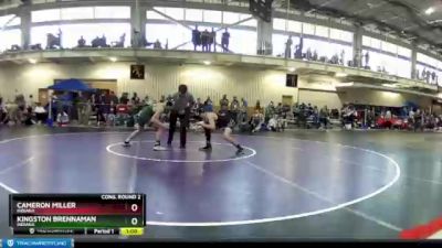 149 lbs Cons. Round 2 - Cameron Miller, Indiana vs Kingston Brennaman, Indiana