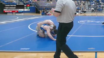 174 lbs 1st Place Match - Jaxon Trotter, Cowley College vs Tony Stewart, Northeast Oklahoma