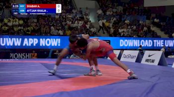 55 kg Repechage #2 - Ahmed Abdelbary Bakry Ahmed SHABAN, Egypt vs Aytjan Khalmakhanov, Uzbekistan