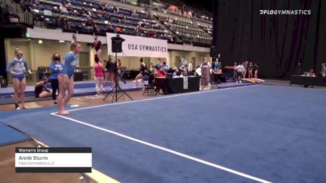 Annik Sturm - Women's Group, Flips Gymnastics LLC - 2021 Women's Xcel Region 4 Championships