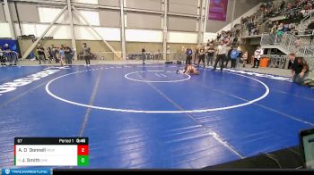 67 lbs Cons. Round 2 - Jaxon Smith, Cabinet Mountain Elite WC vs Andrew O`Donnell, Mat Demon WC