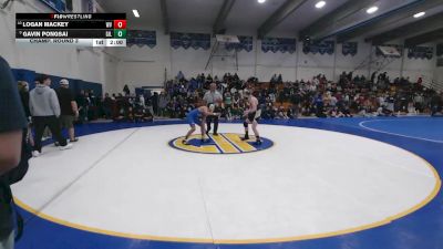 117 lbs Champ. Round 3 - Logan Mackey, West Valley vs Gavin Pongsai, Gilroy