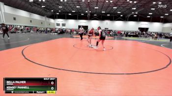 145 lbs Cons. Round 5 - Bella Palmer, Odessa vs Kensey Pannell, Harrah