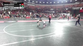 60 lbs 3rd Place Match - Dekker Kamrath, Waterford Youth Wrestling Club vs Gunner Schultz, Gillett/Suring