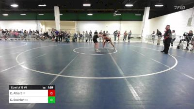 150 lbs Consi Of 16 #1 - Cole Albert, PA vs Charlie Scanlan, PA