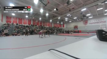 165 lbs Quarterfinal - Mathias Martinez, Grand Junction vs Eli Bency, Palisade