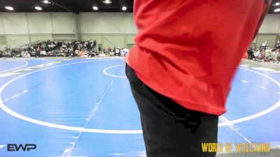 70 lbs Rr Rnd 1 - Solomon White II, Mat Union Misfits 9U 1 vs Carson Otto, Powerhouse Gold 9U