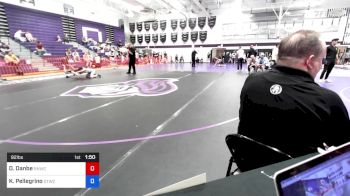 92 lbs Semifinal - Derek Danbe, Red Nose WC vs Kurt Pellegrino, Shore Thing WC