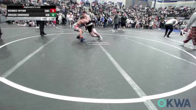 120 lbs Rr Rnd 1 - Romeo Wynn, El Reno Wrestling Club vs Kross Iwersen, Team Nomad