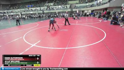 150 lbs Semifinal - Hank Gutormson, Pursuit Wrestling Minnesota vs Kylie Williams, Brown Deer Jr Falcons Wrestling Club