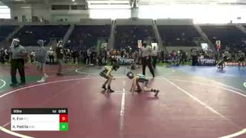 69 lbs Consolation - Kellen Eva, Atc vs Adrian Padilla, Basic Wrestling