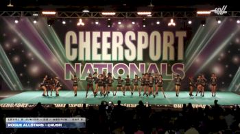 Rogue Allstars - Crush [2026 L2 Junior - D2 - Medium Day 2] 2026 CHEERSPORT National All Star Cheerleading Championship