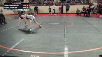 95_B lbs Quarterfinal - Bryce Harrington, Portage vs Adam Bachmann, Council Rock South