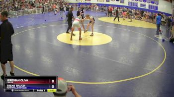 120 lbs Champ. Round 2 - Jeremiah Oliva, Crater vs Trent Rauch, McMinnville Mat Club