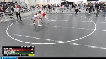 126 lbs Champ. Round 2 - Drew Corbin, Arlington Wrestling Club vs Sean Hall, Team Idaho Wrestling Club