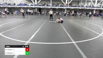 149 lbs Round Of 32 - Nick Villani, Rutgers - UnAttached vs Bryce Shelton, Air Force Academy