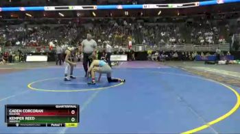 Quarterfinal - Caden Corcoran, Ralston vs Kemper Reed, Waverly