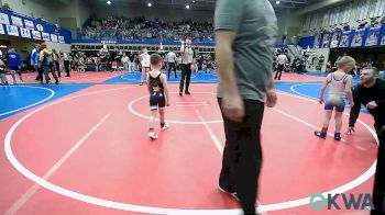 49 lbs Round Of 16 - Nash McCuistion, Pryor Tigers vs Hudson Kirk, Dark Cloud Wrestling Club