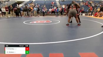 288 lbs Cons. Round 3 - Elijah Stokes, New Albany vs Trevi Hillman-Conley, Peru