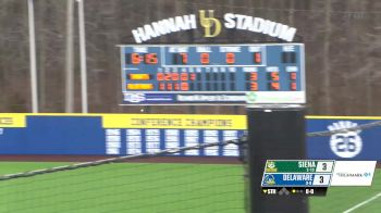 Replay: Siena vs Delaware - DH | Mar 15 @ 5 PM