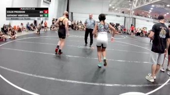 120 lbs Round 6 (8 Team) - Deklan Campbell, OMP vs Jasmine Weiner, U2 Vougars Uprising VHW