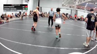 120 lbs Round 6 (8 Team) - Deklan Campbell, OMP vs Jasmine Weiner, U2 Vougars Uprising VHW