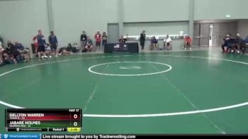 170 lbs Placement Matches (8 Team) - Dellton Warren, Texas B vs Jabare Holmes, Georgia Red