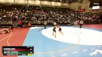 141 lbs Champ. Round 2 - Braden Jackson, Maple Mountain High School vs Madden Gray, Skyridge High School