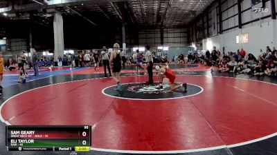 95 lbs Round 5 (6 Team) - Eli Taylor, RAW vs Sam Geary, GREAT NECK WC - GOLD