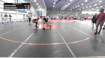 132 lbs Rr Rnd 3 - Deacon Rhodes, The Fort Hammers Maroon vs Tristen Hepburn, Filipe Trained Wrestling Academy